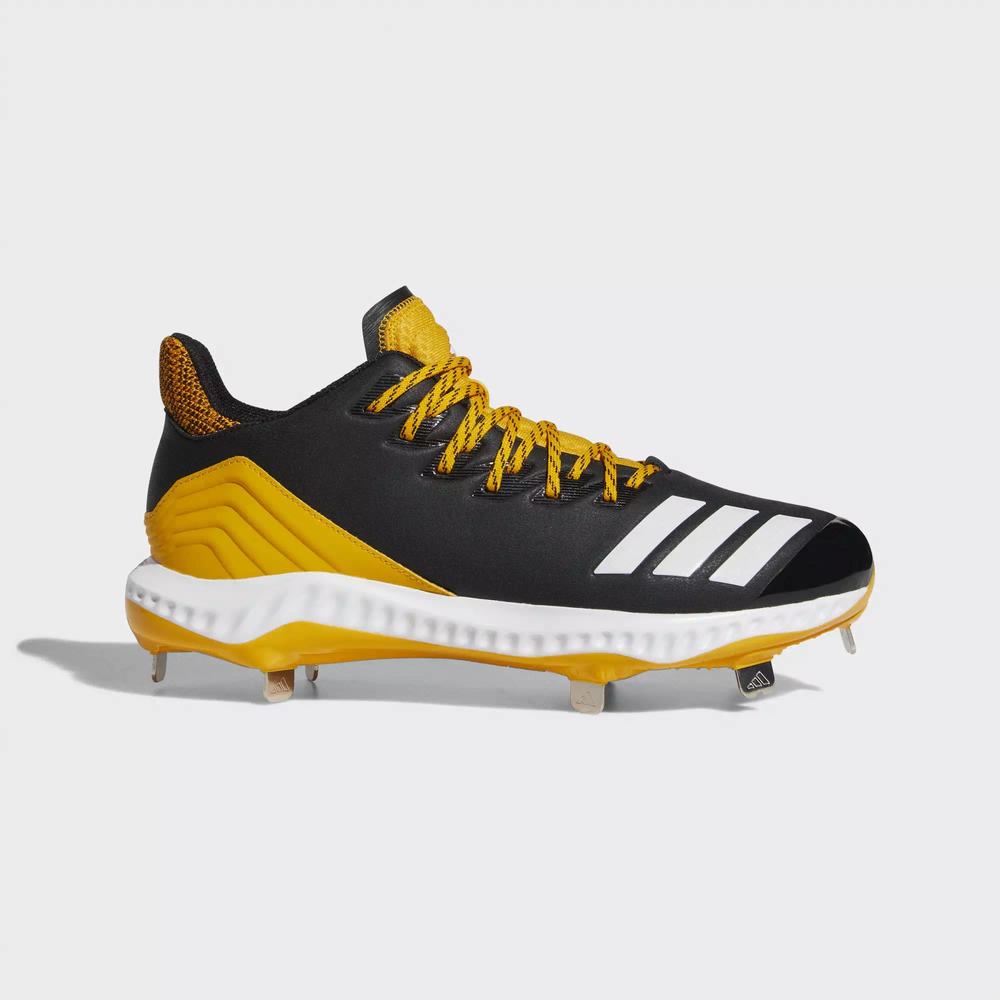 Adidas Icon Bounce Spikes De Beisbol Negros Para Hombre (MX-55542)